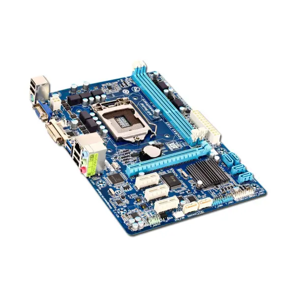 GIGABYTE Main Board Desktop  iH61 (S1155, DDR3, VGA,DVI,SATA II,SATA III,PS2,USB2.0,USB3.0,LAN,Audio Line-In,Audio Line-Out,Microphone-In) 