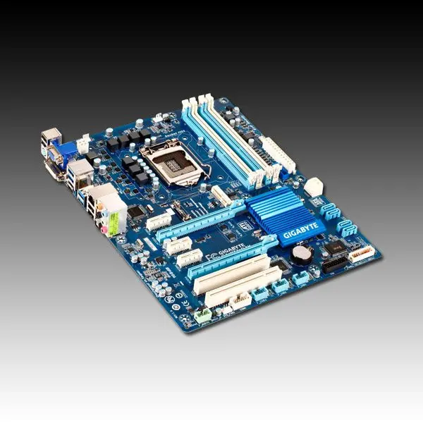 GIGABYTE Main Board Desktop  iH77 (S1155, DDR3, VGA,HDMI,DVI,SATA II,SATA III,PS2,USB3.0,USB2.0,LAN,SPDIF-out Optical,Audio Line-Out,Audio 