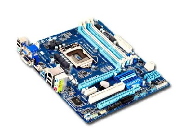 GIGABYTE Main Board Desktop  iH77 (S1155, DDR3, VGA,DVI,SATA III,SATA II,USB3.0,USB2.0,PS2,LAN,Audio Line-In,Audio Line-Out,Microphone-In,H