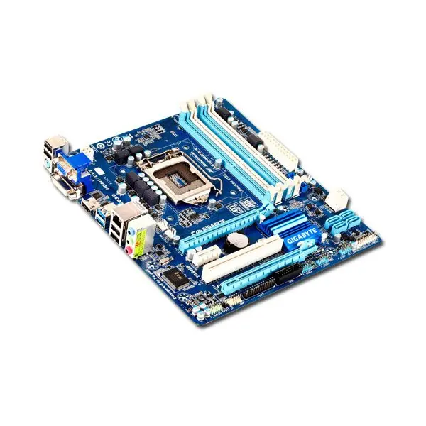 GIGABYTE Main Board Desktop  iH77 (S1155, DDR3, VGA,DVI,SATA III,SATA II,USB3.0,USB2.0,PS2,LAN,Audio Line-In,Audio Line-Out,Microphone-In,H