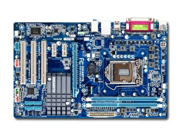 GIGABYTE Main Board Desktop INTEL iH61 (S1155,DDR3,SATA II,LAN,USB 2.0) ATX Box ( GA-P61-DS3-B3 ) 