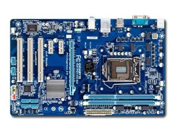 GIGABYTE Main Board Desktop  iH61 (S1155, DDR3, PS2,Serial,USB2.0,LAN,Audio Interface,SATA II) ATX Retail ( GA-P61-S3 ) 
