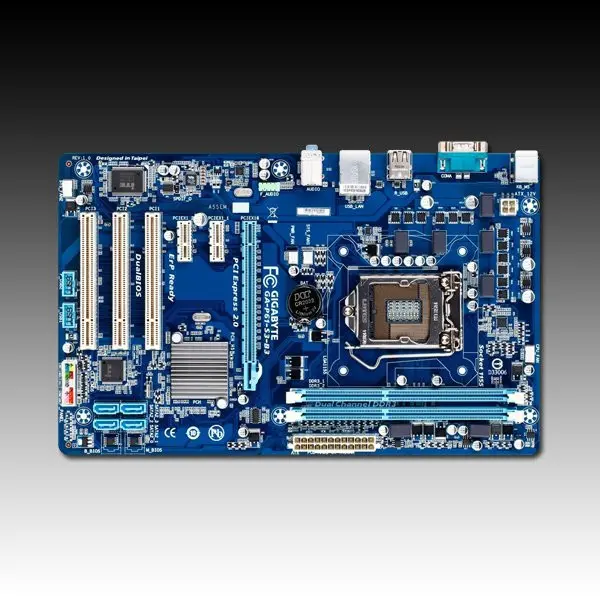 GIGABYTE Main Board Desktop  iH61 (S1155, DDR3, PS2,Serial,USB2.0,LAN,Audio Interface,SATA II) ATX Retail ( GA-P61-S3 ) 
