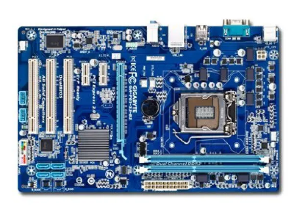 GIGABYTE Main Board Desktop INTEL iH61 (S1155,DDR3,SATA II,LAN,USB 2.0) ATX Box ( GA-P61-S3-B3 ) 