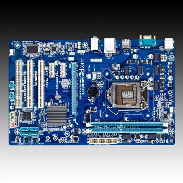 GIGABYTE Main Board Desktop INTEL iH61 (S1155,DDR3,SATA II,LAN,USB 2.0) ATX Box ( GA-P61-S3-B3 ) 