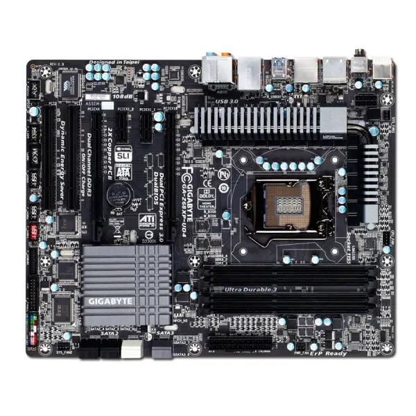 GIGABYTE Main Board Desktop INTEL iZ68 (S1155,DDR3,SATA IIIII,LAN,USB 2.03.0,Firewire,HDMI) ATX Box ( GA-Z68XP-UD4 ) 
