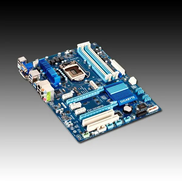 GIGABYTE Main Board Desktop  iZ77 (S1155, DDR3, VGA,HDMI,DVI,SATA II,SATA III,PS2,USB3.0,USB2.0,LAN,SPDIF-out Optical,Audio Line-Out,Audio 