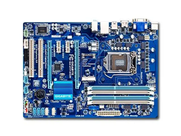 GIGABYTE Main Board Desktop  iZ77 (S1155, DDR3, yes VGA, VGA,DVI,PS2,HDMI,USB3.0,USB2.0,LAN,Audio Interface,SATA III,SATA II,SATA II) ATX R