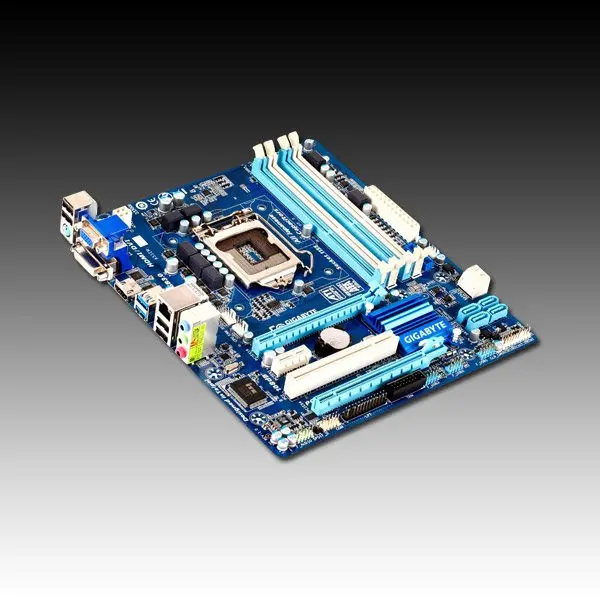 GIGABYTE Main Board Desktop  iZ77 (S1155, DDR3, VGA,DVI,SATA III,SATA II,USB3.0,USB2.0,PS2,LAN,Audio Line-In,Audio Line-Out,Microphone-In,H