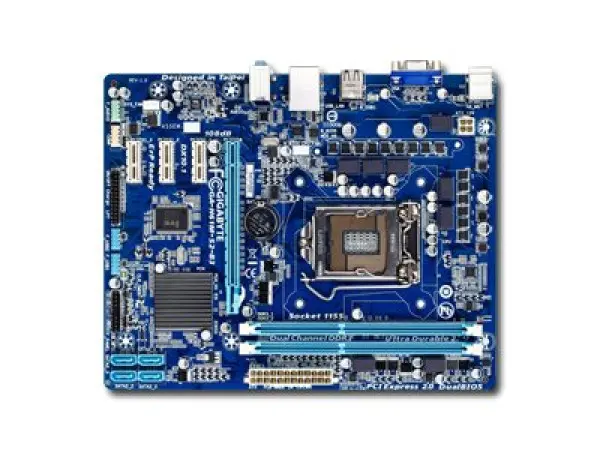 GIGABYTE Main Board Desktop INTEL H61 (S1155,DDR3,VGA,SATA IIIII,LAN,USB 2.0,DVI) m-ATX Box ( H61M-S2-B3 ) 