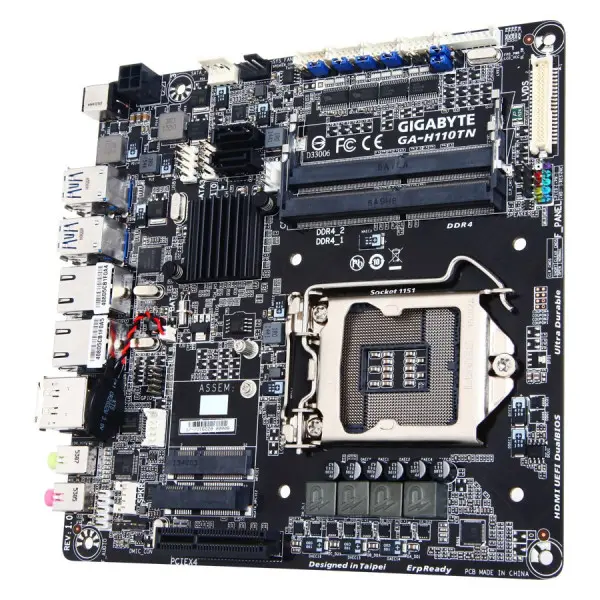GIGABYTE Main Board Desktop GA-H110TN ( GA-H110TN ) 