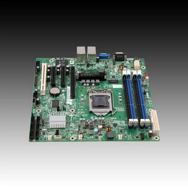 MB Server Socket-1155 INTEL S1200BTSR iC202 (mATX,4 x DDR3 SDR,2xGbitLAN,RAIDSATA II) ( DBS1200BTSR ) 