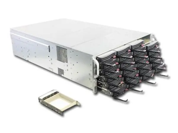 Server SUPERMICRO SuperStorage Server 6047R-E1R36N (Rack-Mountable, iC602 (S2011), Bus 8GTsec, DDR3 800MHz1066MHz1333MHz1600MHz, VGA, 4xLAN