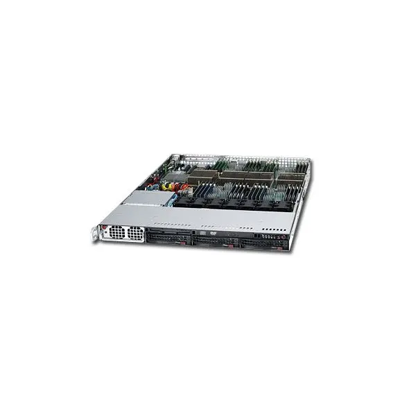 Server SUPERMICRO SuperServer 8046B-TRF (Tower, i7500 (S1567), Bus 6.4GTsec, DDR3, VGA, 3xLAN, 5xUSB2.0, Matrox G200eW 16MBDDR2, 1 Redundan