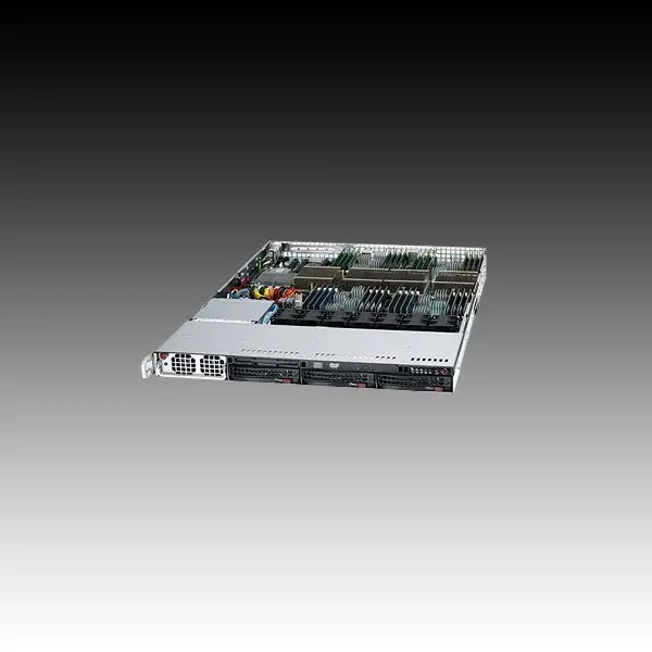 Server SUPERMICRO SuperServer 8046B-TRF (Tower, i7500 (S1567), Bus 6.4GTsec, DDR3, VGA, 3xLAN, 5xUSB2.0, Matrox G200eW 16MBDDR2, 1 Redundan