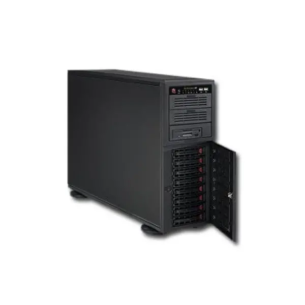 Server SUPERMICRO 7046A-6 (Tower, i5520, iXeon 55005600 Seriess (S1366), Bus 6.4GTsec, DDR3 800MHz1066MHz1333MHz, 2xLAN, 4xUSB2.0, Black), 