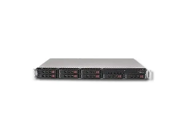 Server SUPERMICRO SuperServer 1016T-M3FB (Rack-Mountable, iX58 Express (S1366), DDR3 SDRAM 1066MHz800MHz1333MHz, VGA, 2xLAN, 2xUSB2.0, Matr