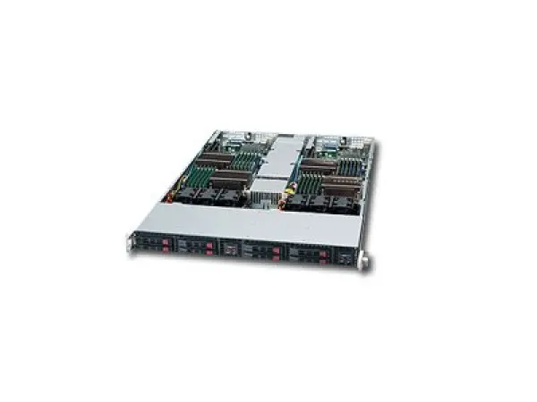 Server SUPERMICRO SuperServer 1026TT-IBQF (Rack-Mountable (S1366), FSB 6.4GTsec, DDR3 SDRAM 800MHz1066MHz1333MHz, VGA, 2xLAN, 4xUSB2.0, 6xS