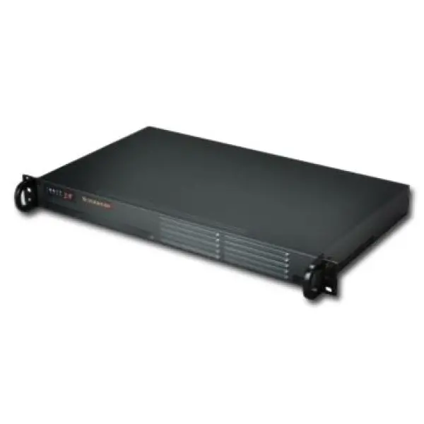 Server SUPERMICRO 5015A-EHF-D525 (Rack-Mountable, iICH9R, iAtom D525-1.8GHz, DDR3 800MHz, VGA, 2xLAN, 2xUSB2.0, Matrox G200eW, Black, 1U), 