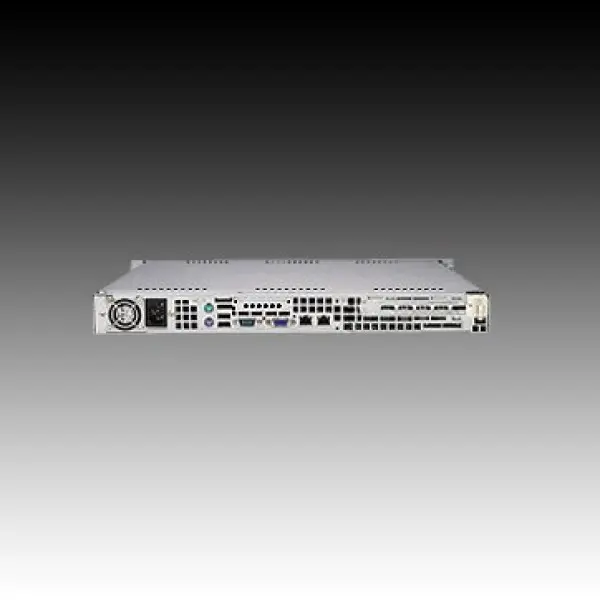 SUPERMICRO Server Platform SYS-5016T-MTFB, (incl. X8STi-F, SC813MTQ-280B),  (1U Rack-Mountable, iX58 1x(S1366), 6xDDR3 ECC, 4xHDD 3.5,DVD, 
