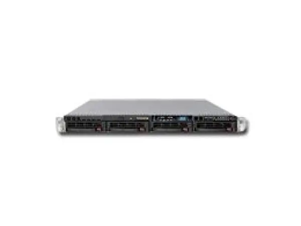 SUPERMICRO Server Platform SYS-5016T-MTFB, (incl. X8STi-F, SC813MTQ-280B),  (1U Rack-Mountable, iX58 1x(S1366), 6xDDR3 ECC, 4xHDD 3.5,DVD, 
