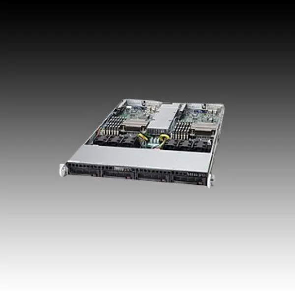 Server SUPERMICRO 5016Ti-TF (Rack-Mountable, i3420 (S1156), DDR3 SDRAM 1066MHz800MHz1333MHz, VGA, 3xLAN, 2xUSB2.0, Matrox G200eW 16MB, Blac