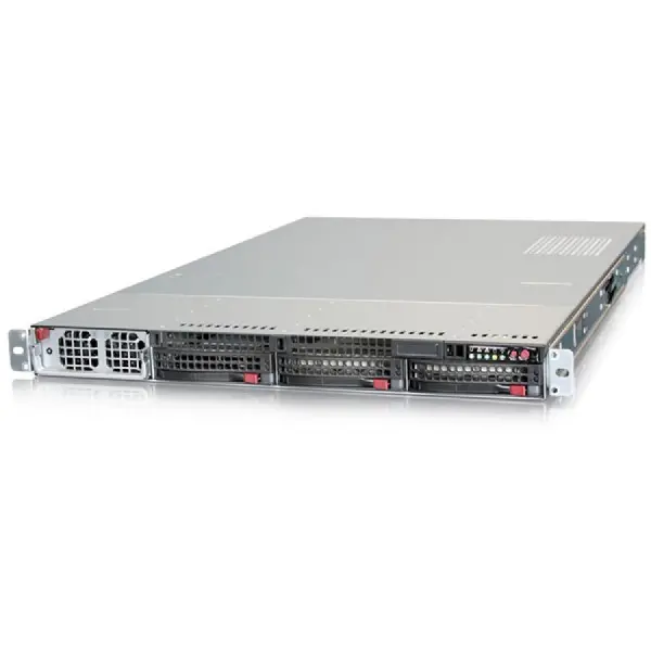Server SUPERMICRO SYS-5017GR-TF (Rack-Mountable, Intel C602 (Socket 2011), Bus 8GTsec, DDR3 SDRAM 1066MHz(PC3-8500)1333MHz(PC3-10600)1600MH
