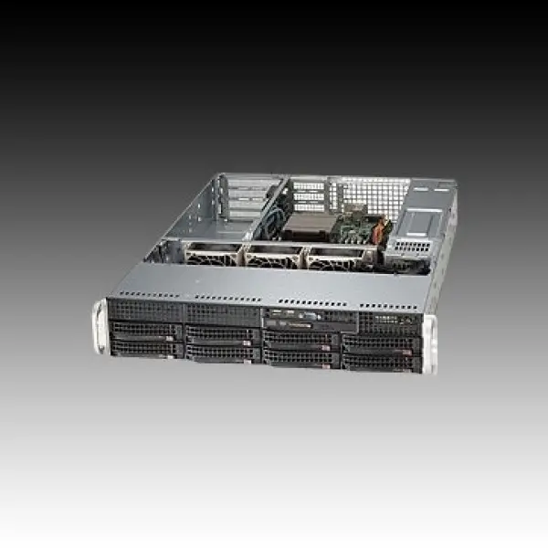 Server SUPERMICRO SuperServer 5027R-WRF (Rack-Mountable, Intel C602 (Socket 2011), DDR3 SDRAM 1066MHz(PC3-8500)1333MHz(PC3-10600)1600MHz(PC