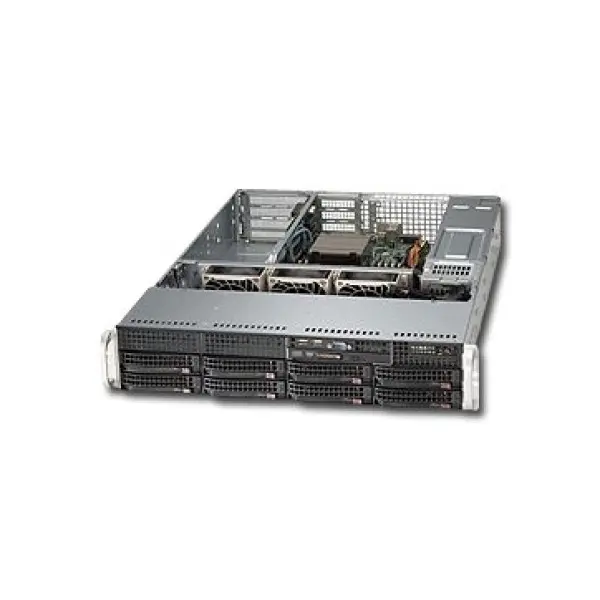 Server SUPERMICRO SuperServer 5027R-WRF (Rack-Mountable, Intel C602 (Socket 2011), DDR3 SDRAM 1066MHz(PC3-8500)1333MHz(PC3-10600)1600MHz(PC
