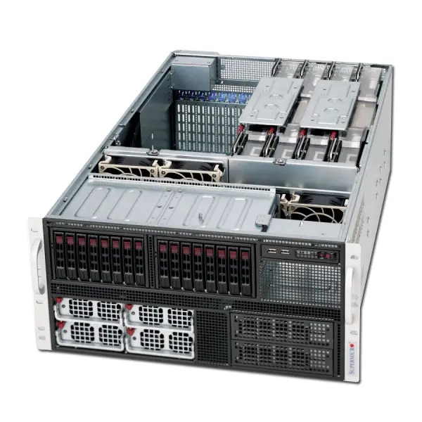 Server SUPERMICRO SuperServer 5086B-TRF (Rack-Mountable, i7500 (S1567), DDR3 800MHz1066MHz1333MHz, VGA, 3xLAN, 8xUSB2.0, Matrox G200eW 16MB