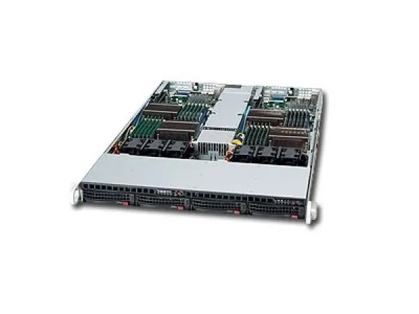 Server SUPERMICRO SuperServer 6016TT-IBQF (Rack-Mountable, iXeon 55005600 Seriess (S1366), FSB 6400MTsec, DDR3 SDRAM 800MHz1066MHz1333MHz, 