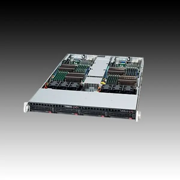 Server SUPERMICRO SuperServer 6016TT-IBQF (Rack-Mountable, iXeon 55005600 Seriess (S1366), FSB 6400MTsec, DDR3 SDRAM 800MHz1066MHz1333MHz, 