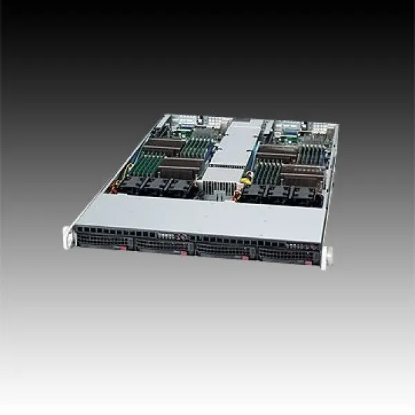 Server SUPERMICRO SuperServer 6016TT-IBXF (Rack-Mountable, i5520, Quad-Core iXeon 5500 Series (S1366), FSB 6.4GTsec, DDR3 SDRAM 800MHz1066M