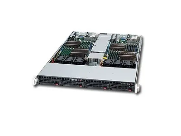 Server SUPERMICRO SuperServer 6016TT-TF (Rack-Mountable, i5500 (S1366), FSB 6400MHz, DDR3 SDRAM 800MHz1066MHz1333MHz, VGA, 3xLAN, 2xUSB2.0,