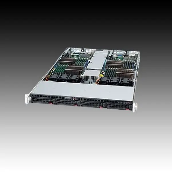 Server SUPERMICRO SuperServer 6016TT-TF (Rack-Mountable, i5500 (S1366), FSB 6400MHz, DDR3 SDRAM 800MHz1066MHz1333MHz, VGA, 3xLAN, 2xUSB2.0,