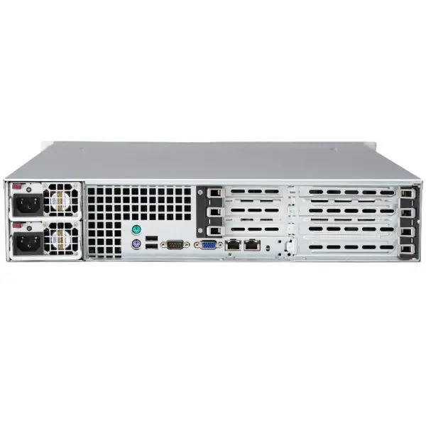 SUPERMICRO Server Platform SYS-6026T-URF, (incl. X8DTU-F, SC825TQ-R720UB), (2U Rack-Mountable, i5520, 2x(S1366), 12xDDR3 ECC Reg, 8xHDD 3.5