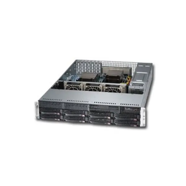 Server SUPERMICRO SuperServer 6027R-TDARF (Rack-Mountable, iC602 (S2011), Bus 8GTsec, DDR3 800MHz1066MHz1333MHz1600MHz, VGA, 3xLAN, Matrox 