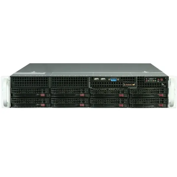 Server SUPERMICRO SuperServer 6027R-TRF (Rack-Mountable, iC602 (S2011), Bus 8GTsec, DDR3 800MHz1066MHz1333MHz1600MHz, 2xVGA, 2xLAN, Matrox 