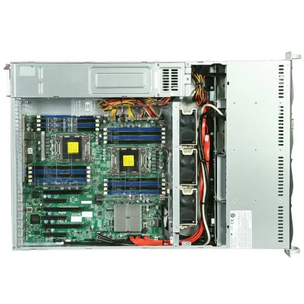 Server SUPERMICRO SuperServer 6027R-TRF (Rack-Mountable, iC602 (S2011), Bus 8GTsec, DDR3 800MHz1066MHz1333MHz1600MHz, 2xVGA, 2xLAN, Matrox 