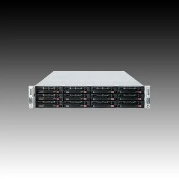 Server Barebone SUPERMICRO SuperServer SYS-6027TR-DTRF (Rack-Mountable, iC602 (S2011), Bus 8GTsec, DDR3 800MHz1066MHz1333MHz1600MHz, VGA, 3