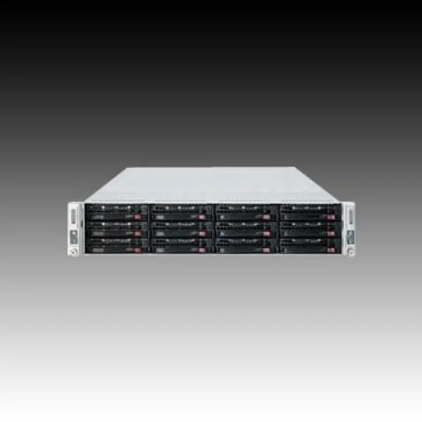 Server Barebone SUPERMICRO SuperServer SYS-6027TR-HTQRF (Rack-Mountable, iC602 (S2011), Bus 8GTsec, DDR3 800MHz1066MHz1333MHz1600MHz, VGA, 