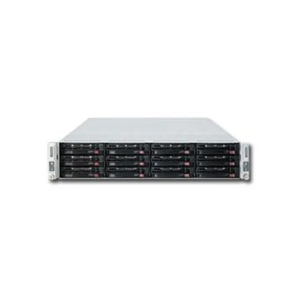 Server Barebone SUPERMICRO SuperServer SYS-6027TR-HTQRF (Rack-Mountable, iC602 (S2011), Bus 8GTsec, DDR3 800MHz1066MHz1333MHz1600MHz, VGA, 