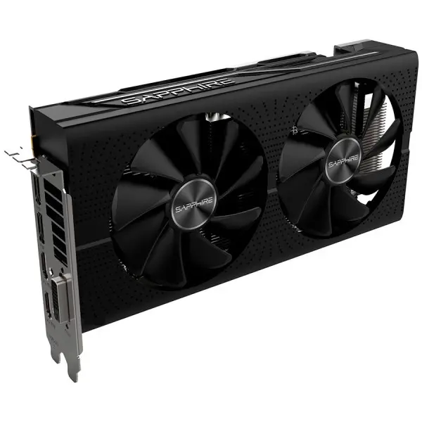SAPPHIRE Video Card AMD Radeon PULSE RX 580 8G GDDR5 DUAL HDMI  DVI-D  DUAL DP OC WBP (UEFI) ( 11265-05-20G ) 