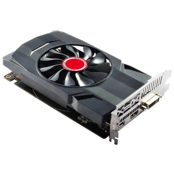 XFX Video Card AMD Radeon RX-550, 2GB 128bit DDR5, 1203 7000, PCI-E 3, DP, HDMI, DL-DVI-D, Single Fan, 1 slot ( RX-550P2PFG5 ) 
