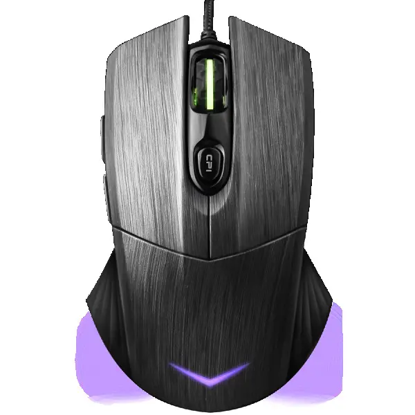 CANYON Gaming Mouse CND-SGM5 (Wired, Optical 40080016003200 dpi, 1255001000Hz, 3600 fps, 30g, 6 btn, USB,), Graphite ( CND-SGM5 ) 