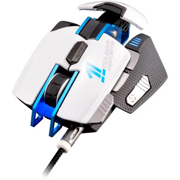 COUGAR 700M eSPORTS gaming mouse,RGB,8200 DPI,32-bit ARM Cortex-M0,On-board memory 512KB,AluminumPlastic,Software COUGAR UIX(TM) System,OMR