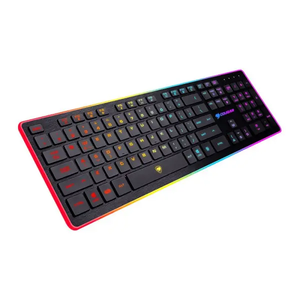 COUGAR VANTAR Scissor Gaming Keyboard, 19-Key Rollover, USB plug,Dimensions:132(L) X 445(W) X 20(H)mm,5.20(L) x 17.52(W) x 0.79(H)inch,8 Ba
