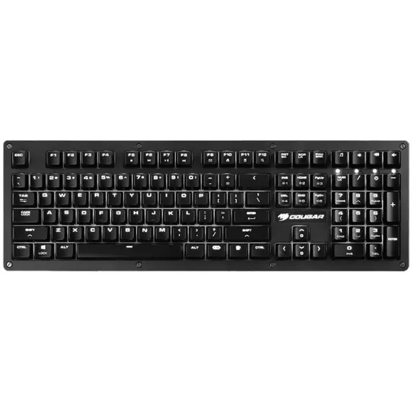 COUGAR PURI Red Switches Cherry MX Mechanical Gaming Keyboard,N-key rollover(USB mode support),Key Backlight White LED,1000Hz1ms Polling ra