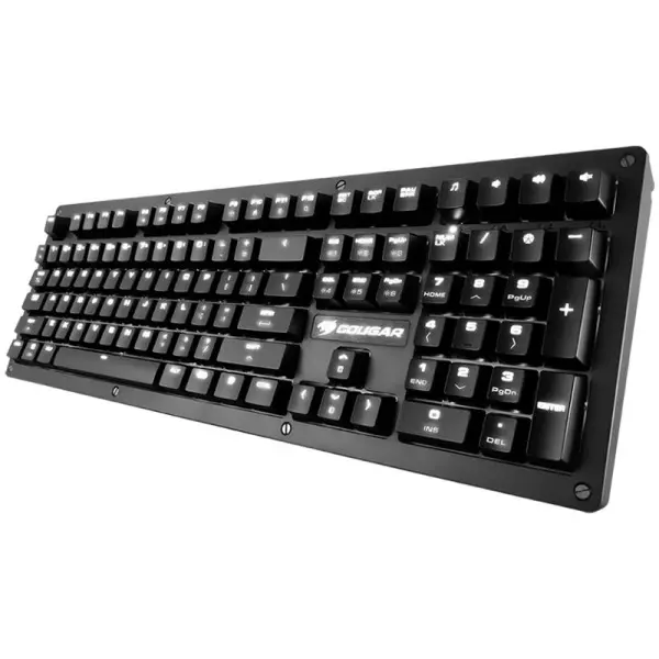 COUGAR PURI Red Switches Cherry MX Mechanical Gaming Keyboard,N-key rollover(USB mode support),Key Backlight White LED,1000Hz1ms Polling ra