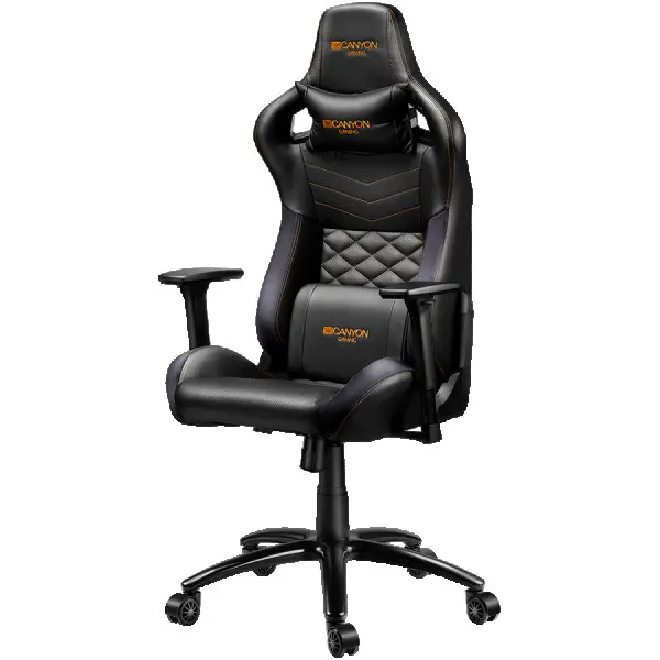 CANYON Nightfall G?-7 Gaming chair, PU leather, Cold molded foam, Metal Frame, Top gun mechanism, 90-160 dgree, 3D armrest, Class 4 gas lif